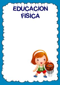 Caratula de Educación Física para Imprimir (1)