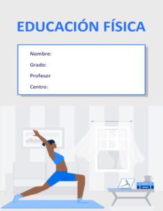 Caratula de Educación Física para Imprimir (15)