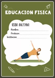 Caratula de Educación Física para Imprimir (5)