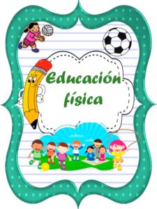 Caratula de Educación Física para Imprimir (9)