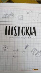 Carátulas de Historia: 52 diseños para imprimir 13 Caratula de Historia Fácil (1)