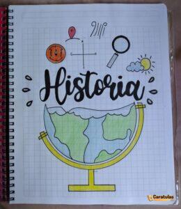 Carátulas de Historia: 52 diseños para imprimir 27 Caratula de Historia Fácil (15)