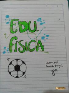 Caratula para Cuaderno de Educación Física (1)