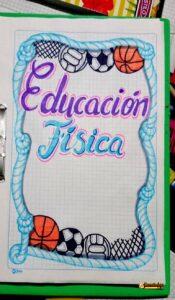 Caratula para Cuaderno de Educación Física (12)