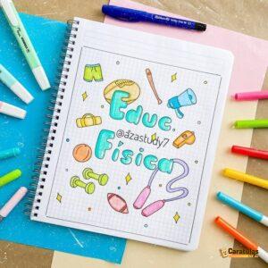 Caratula para Cuaderno de Educación Física (22)