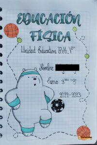 Caratula para Cuaderno de Educación Física (6)