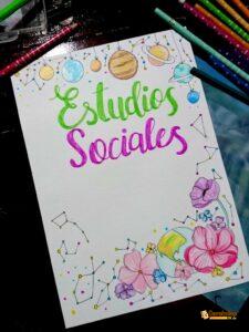 Caratulas de Estudios Sociales para Dibujar (16)