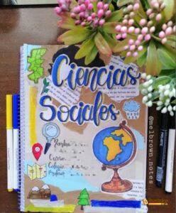 Caratulas de Estudios Sociales para Dibujar (17)