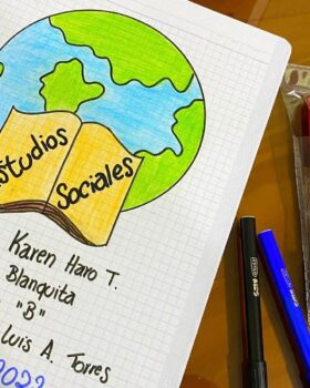 Caratulas de Estudios Sociales para Dibujar (2)