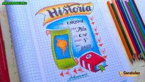 Carátulas de Historia: 52 diseños para imprimir 11 Caratulas de Historia para Bachillerato (10)