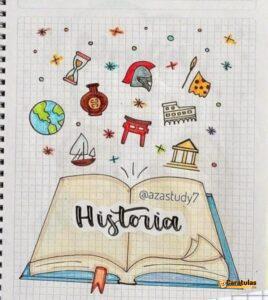 Carátulas de Historia: 52 diseños para imprimir 12 Caratulas de Historia para Bachillerato (11)