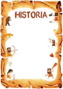 Carátulas de Historia: 52 diseños para imprimir 29 Caratulas de Historia para Imprimir (1)