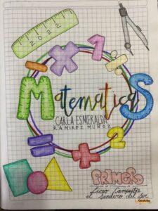 Caratulas de Matematicas (1)