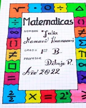 Caratulas de Matemáticas para Dibujar (15)