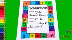 Caratulas de Matemáticas para Dibujar (15)