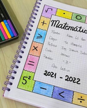 Caratulas de Matemáticas para Dibujar (18)