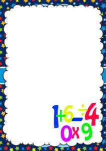 Caratulas de Matematicas para Imprimir (1)