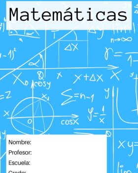 Caratulas de Matematicas para Imprimir (10)