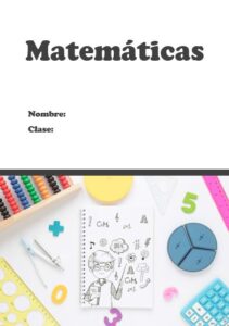 Caratulas de Matematicas para Imprimir (15)