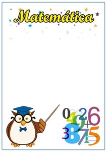 Caratulas de Matematicas para Imprimir (7)