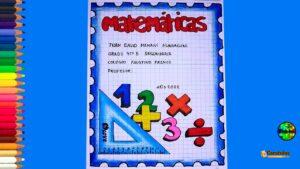 Caratulas de Matemáticas para Niños (1)