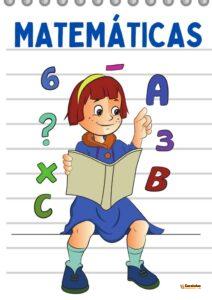 Dibujos Caratulas de Matemáticas (1)