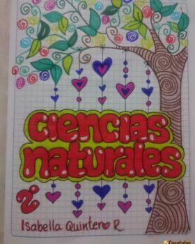 carátulas de ciencias naturales para niñas (1)