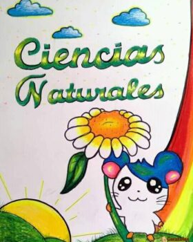 carátulas de ciencias naturales para niñas (13)