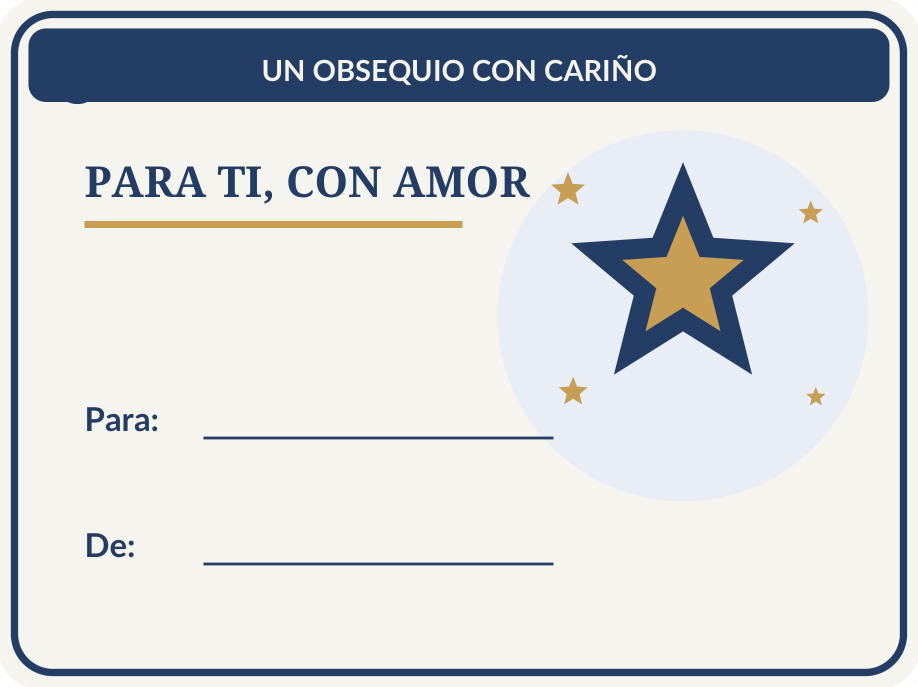 Etiquetas navideñas para regalos: 36 modelos PDF y PNG 26 Etiqueta navideña individual para regalos: Destellos dorados