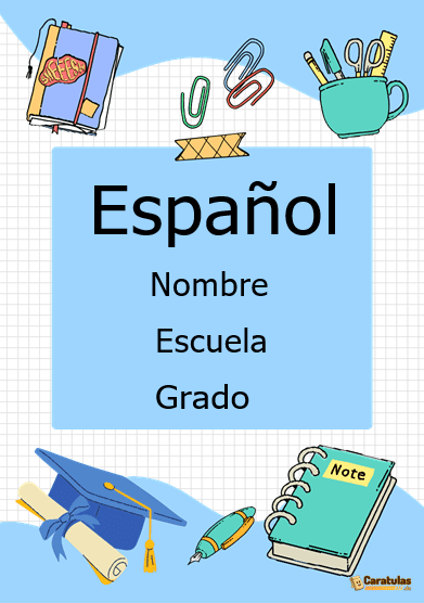 Portadas de Español en Word