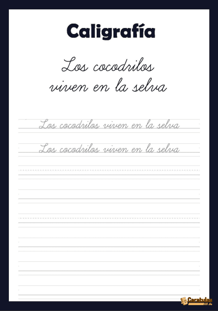 Plantilla de Caligrafía para Adultos: Descargar Gratis en PDF Gratis 15 Plantilla de Caligrafía para Adultos: Descargar Gratis en PDF Gratis