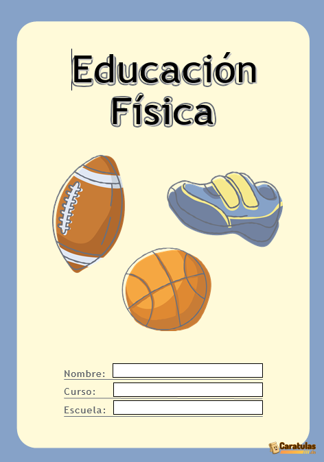 Portadas de Educación Física 16 Portadas de Educación Física
