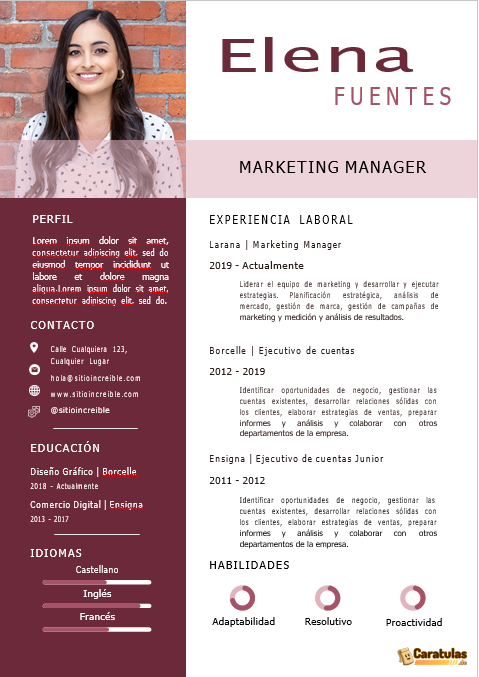 Curriculum Vitae en Word para Rellenar: Formatos de CVs para Descargar Gratis 18 Curriculum Vitae en Word para Rellenar: Formatos de CVs para Descargar Gratis