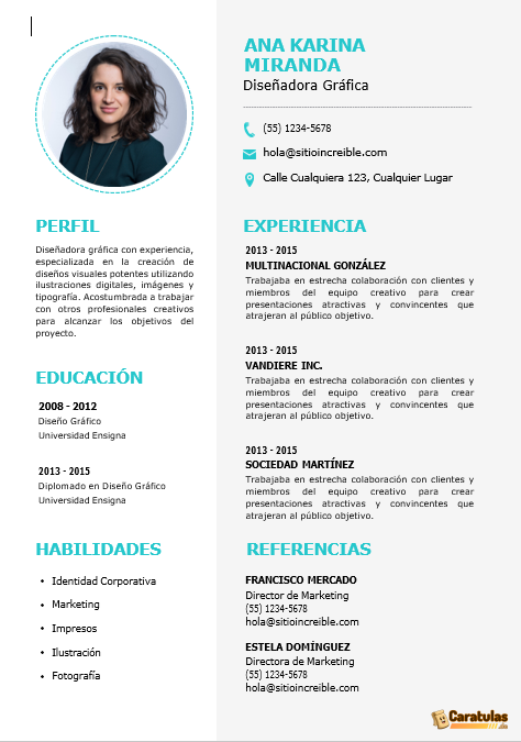 Curriculum Vitae en Word para Rellenar: Formatos de CVs para Descargar Gratis 26 Curriculum Vitae en Word para Rellenar: Formatos de CVs para Descargar Gratis