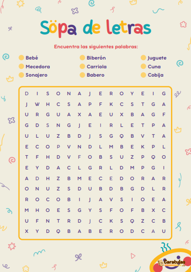 Sopa de Letras para Imprimir: Descargar Gratis en PDF 15 Sopa de Letras para Imprimir: Descargar Gratis en PDF