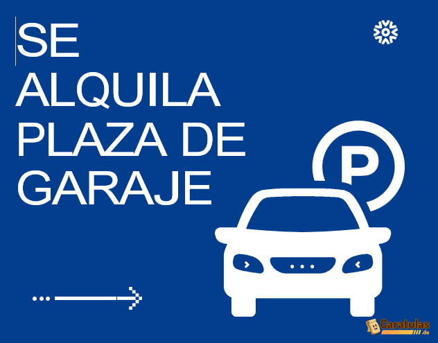 Cartel de Se Alquila Plaza de Garaje para Imprimir Gratis en Word 15 Cartel de Se Alquila Plaza de Garaje para Imprimir Gratis en Word