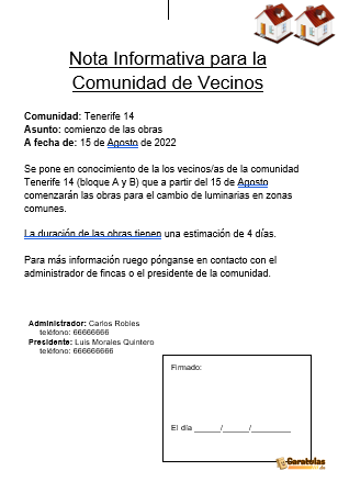 Formato de Nota Informativa en Word Editable para Imprimir 16 Formato de Nota Informativa en Word Editable para Imprimir