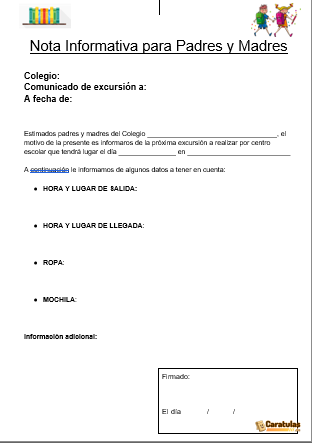 Formato de Nota Informativa en Word Editable para Imprimir 14 Formato de Nota Informativa en Word Editable para Imprimir