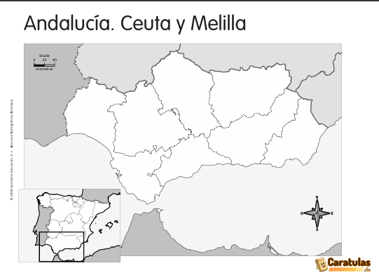 Mapa mudo comunidades autónomas España para Imprimir: Descargar Gratis en PDF 14 Mapa mudo comunidades autónomas España para Imprimir: Descargar Gratis en PDF