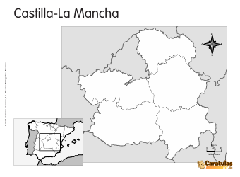 Mapa mudo comunidades autónomas España para Imprimir: Descargar Gratis en PDF 21 Mapa mudo comunidades autónomas España para Imprimir: Descargar Gratis en PDF