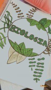 Imagen de carátula de Biología, modelo 23 para trabajo escolar