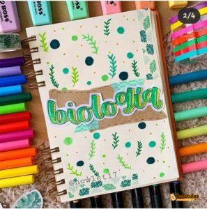 Imagen de carátula de Biología, modelo 29 para trabajo escolar