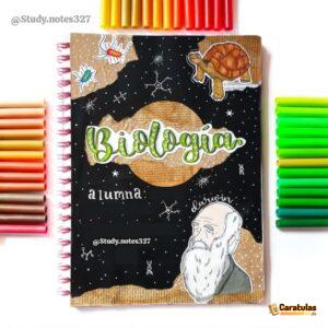 Imagen de carátula de Biología, modelo 9 para trabajo escolar